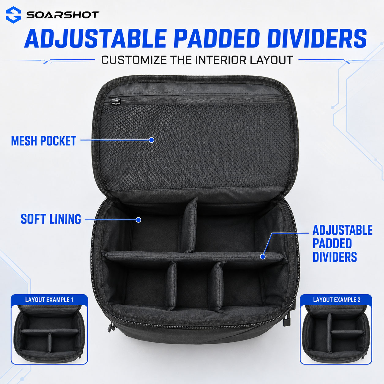 Tas Jinjing SOARSHOT untuk DJI - Rc Helicopter Bag ulasan dan harga